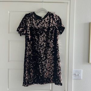 Sequined Anthropologie Shift Dress